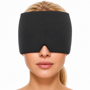 Casquette de compression de glace ultra-flexible personnalisée pour soulager les maux de tête, avec logo OEM, en gel, douce, pour les maux de tête et les migraines - Product Image 1