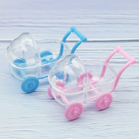 Boîtes à bonbons de mariage personnalisées créatives pour le commerce électronique transfrontalier, bacs de rangement, mini poussettes berceaux réalistes – Vente chaude