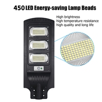 Lampadaire solaire IP65 étanche à haut lumen pour éclairage routier sur grands chantiers de construction