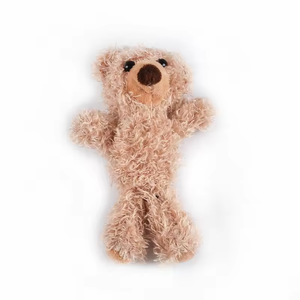 Jouet en peluche animal mignon, pendentif ours en peluche de dessin animé, pendentif poupée en peluche douce, porte-clés, breloque décorative pour sac à dos, sac de voiture, porte-clés - Product Image 4