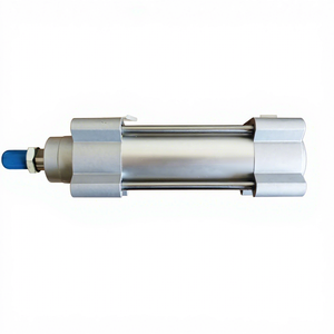 ISO15552 Standard Pneumatic Air Cylinder 32mm Bore 50mm Stroke <b>Double</b> Acting Adjustable Cushion Air Actuator - Product Image 5