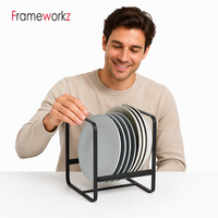 Égouttoir à vaisselle compact et étanche pour comptoir de cuisine