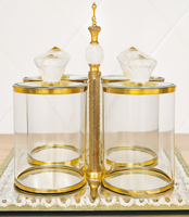 Bocaux de conservation alimentaire en verre transparent, écologiques, capacité de 250 ml, plateau de couleur personnalisée pour le café, le sucre, le thé, les bonbons, utilisation en cuisine, fête