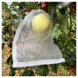 กระเป๋าตาข่ายใส่ผลไม้ทำจากวัสดุ PE ป้องกันเพลี้ยอ่อนแมลงสำหรับผลองุ่นและมะม่วงฝรั่งผลิตจากโรงงาน - Product Image 4