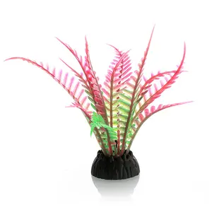 Factory Wholesale Price Plastic Plants For Aquarium Used For Fish To Hide And Play Fish Tank Water Plants Aquarium Accessories