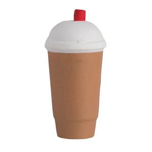PU Anti-Stress <b>Ball</b> Iced Coffee Cup Promotional Toy to Reduce Stress - Product Image 3