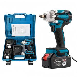 <span class=keywords><strong>Clé</strong></span> <span class=keywords><strong>à</strong></span> Chocs Électrique Industrielle Sans Balais 21V pour <span class=keywords><strong>Batterie</strong></span> Lithium <span class=keywords><strong>Makita</strong></span> DTW285/300/004, Idéale pour Échafaudeurs - Product Image 4