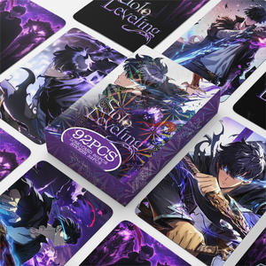 Cartes <span class=keywords><strong>photo</strong></span> souvenir <span class=keywords><strong>d</strong></span>'<span class=keywords><strong>anniversaire</strong></span> <span class=keywords><strong>d</strong></span>'anime personnalisées, autocollants imprimés, cartes Lomo bidimensionnelles, cartes de vœux en papier couché - Product Image 1
