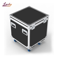 Flight-case personnalisé Boîte de transport professionnelle pour robot antichoc avec petit Flight-case en mousse EVA