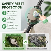 Protecteur de surcharge 30 ampères à 50 ampères, cordon adaptateur pour camping-car |   Adaptateur d'alimentation électrique NEMA TT-30P vers NEMA 14-50R avec disjoncteur