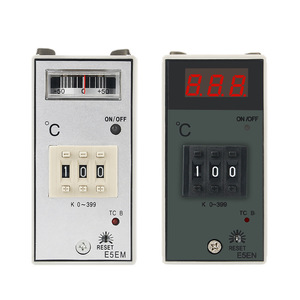 E5EM <b>Temperature</b> <b>Controller</b> 0-399C Digital And Pointer Type For Industrial Use Wall Mounted Rail Installation - Product Image 1