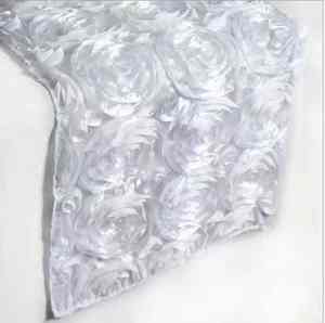 All'ingrosso Rosette <span class=keywords><strong>Runner</strong></span> da <span class=keywords><strong>tavolo</strong></span> per matrimoni feste banchetti decorazione rosetta <span class=keywords><strong>Runner</strong></span> misura rettangolo e tavola rotonda - Product Image 5