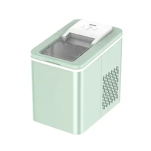 Portable Countertop Ice Maker Machine Small Ice Making Machine Hot Selling Home CE CB LFGB Ross 10-20kg/day 12KG / 27LBS 672 Pcs