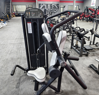 Machine à traction assis avec poids sélectionnables pour entraînement musculaire à domicile, équipement de fitness à charge par broche