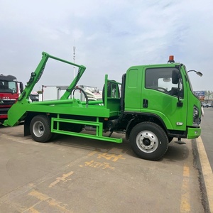Camion benne basculante Shacman 4x2 8m³ avec bras articulé pour déchets - Product Image 6