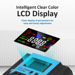 Gcsoar 10A tự động PWM sạc năng lượng mặt trời điều khiển với MPPT tính năng tự động nhận dạng điện áp - Product Image 5