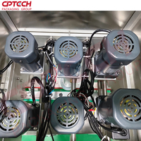 Ligne de production de yaourt CPTECH pour ligne de remplissage de yaourt en bouteille en utilisant un remplisseur à piston et également une machine de capsulage à broche