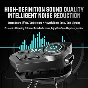 Goedkope motorhelmheadset met lange batterijduur, ruisonderdrukking en spraakassistent - Product Image 5