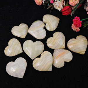 Cristal en Forma de Corazón, <span class=keywords><strong>Jade</strong></span> Afgano, Textura Suave, Cristal Curativo, <span class=keywords><strong>Verde</strong></span> Claro, para Decoración, Gran Venta - Product Image 2