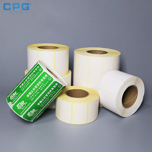 Permanent 76x50mm Thermal Barcode Labels Sharp Printing Inventory Tracking Direct Thermal Label <b>Rolls</b> - Product Image 1