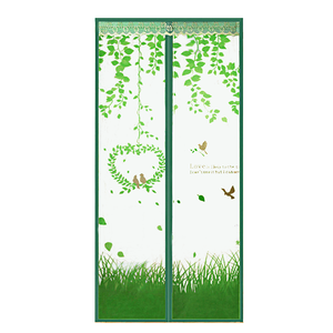<span class=keywords><strong>Rideau</strong></span> <span class=keywords><strong>de</strong></span> <span class=keywords><strong>porte</strong></span> anti-moustiques magnétique imprimé en polyester, auto-fermant, <span class=keywords><strong>sans</strong></span> perçage, fourni par le fabricant - Product Image 4