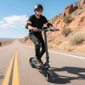Scooter Todoterreno 48V 20Ah, Potente Scooter Eléctrico Todoterreno con Neumáticos Anchos, K10 500w, Scooter K10 K10 500w Eléctrico - Product Image 2