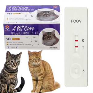 Pruebas Rápidas Veterinarias FPV/FCOV/GIA <span class=keywords><strong>de</strong></span> 3 Vías para Gatos, Precio <span class=keywords><strong>de</strong></span> Fabricante <span class=keywords><strong>de</strong></span> Productos para el Cuidado <span class=keywords><strong>de</strong></span> Mascotas - Product Image 3