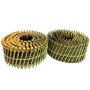 Clavos para Paletas de Acero de 2.87x70mm con Diseño de Anillo/Tornillo/Vástago Liso para Pistola de Aire Comprimido, Precio de Mayoreo de Fábrica en Vietnam - Product Image 1