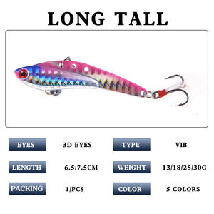 เหยื่อตกปลา Dragon Tooth Vibra Lure น้ำหนัก 0.03 กก. ตะขอโลหะแบบขนนก สำหรับตกปลาแบส น้ำจืด น้ำเค็ม - Product Image 6
