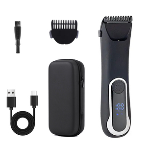 Recortadora Corporal 3 en 1 OEM/ODM IPX7, Afeitadora Eléctrica de Doble Cuchilla para Barba, Recortadora de Vello Corporal para Hombre con Kit de Aseo Ligero y Bolsa de EVA - Product Image 2