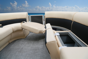 <span class=keywords><strong>Barco</strong></span> Pontón ECOCAMPOR, Embarcación de Recreo, Refrigerador, Barra, Casco de Aluminio, Remolcable, Uso en Lagos, Recreación Familiar, Asientos Estables - Product Image 4