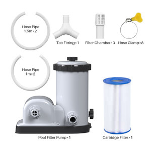 Bomba y <span class=keywords><strong>Filtro</strong></span> <span class=keywords><strong>para</strong></span> <span class=keywords><strong>Piscina</strong></span> Elevada INTA <span class=keywords><strong>de</strong></span> 110, Nuevo Diseño - Product Image 5