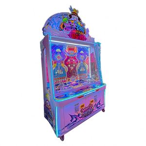 Cartoon Themed Coin Operated <b>Arcade</b> Game Machine User-Friendly Controls Neon-Lit Large Display for Amusement Parks Family - Product Image 4
