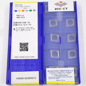 Inserto <span class=keywords><strong>de</strong></span> carburo para torneado ZCCCT INSERT CCMT CCMT060204 TC YB7315 para fresadora CNC, CCMT09 CCMT06, punta <span class=keywords><strong>de</strong></span> carburo CCMT0602 - Product Image 3