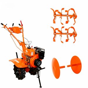 BOKETE - Motocultor Diésel de 10 HP con Caja de Cambios, Mini Motocultor de Alta Productividad para Uso en Campos Agrícolas, Jardines y Patios Traseros, Fácil de Operar - Product Image 3