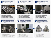 Petites pièces métalliques de précision, usinage CNC sur mesure, service de fraisage en acier inoxydable, OEM