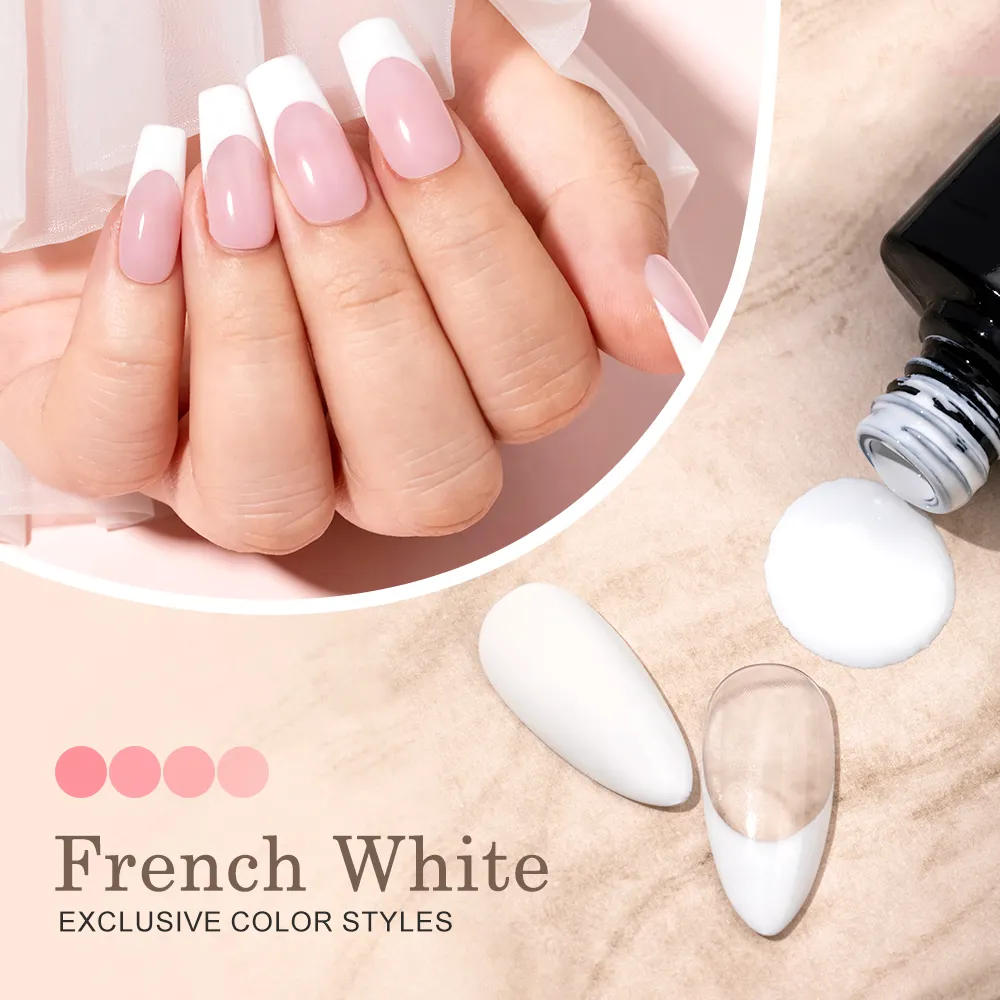 CX Beauty French White Gel Polish 15ml Gel Wholesale Sock Off Easily