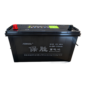 Batería de Auto POWSEA N100 Nueva a Precio Económico, Venta al por Mayor, 12V 100Ah, Alta Calidad, MF, para Arranque y Parada de Autos y Camiones, Baterías de Plomo-Ácido - Product Image 1