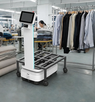 Robot Autoxing intelligent, charge utile de 150 kg, AMR AGV, SDK ouvert, évitement autonome des obstacles, auto-charge, logistique de marchandises lourdes