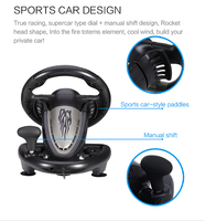Volant de jeu de course pour enfants V3 Pro, best-seller en gros, pour One/Switch/PC/PS3/PS4