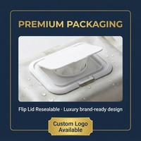 Lingettes humides nettoyantes pour chiens OEM, texture perlée épaisse 50 g/m², scellage intérieur en aluminium, durée de conservation 18 mois, paquet en vrac prêt à la vente, 80 lingettes