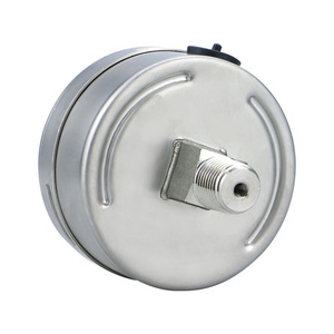 Manômetro Hidráulico de Pressão em Aço Inoxidável com Escala Dupla Psi, Compacto, Medidor de Pressão de Vácuo - Product Image 2