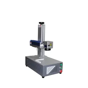 Đẹp hơn nhiều lạnh đánh dấu hiệu ứng hơn so với sợi Laser 3 Wát 5 Wát 10 Wát QR mã ngày Glass xách tay mini UV Laser đánh dấu máy