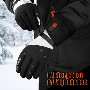 <span class=keywords><strong>Gants</strong></span> de Ski Chauffants Optimisés pour Sports d'<span class=keywords><strong>Hiver</strong></span>, Snowboard, Chasse, Vélo, Pêche, Moto, Randonnée - Product Image 6