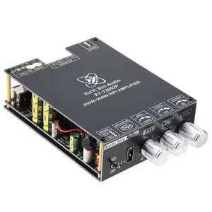 T2002P รุ่นอัพเกรด 220WX2 BT บอร์ดเครื่องขยายเสียงดิจิตอลพร้อมการปรับเสียงสเตอริโอความถี่สูงและต่ำ TPA3223 - Product Image 1