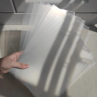 Feuille de film PP mat, imprimable, taille et couleur personnalisées pour l'emballage et les affiches