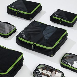Travel Storage Bag Rectangle Polyester Lightweight Clothing Organizer for Outdoor Sports - Product Image 1