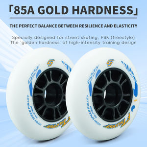 <span class=keywords><strong>Ruedas</strong></span> de <span class=keywords><strong>Patinaje</strong></span> de Velocidad OEM, <span class=keywords><strong>Ruedas</strong></span> de Competición de Alto Rendimiento, Patines en Línea de Carreras, Alto Rebote, Rápido, 85A, Duradero, 90 100 110 mm, Rueda Grande - Product Image 3