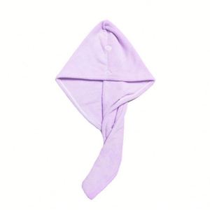 High Quality Custom Logo <b>Cap</b> Microfiber Hair Drying Towels Super Absorbent for Girls and <b>Women</b> - Product Image 5