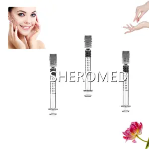 Báscula de fábrica china, jeringas de vidrio estériles desechables personalizadas, 1ml, 2ml, 3ml